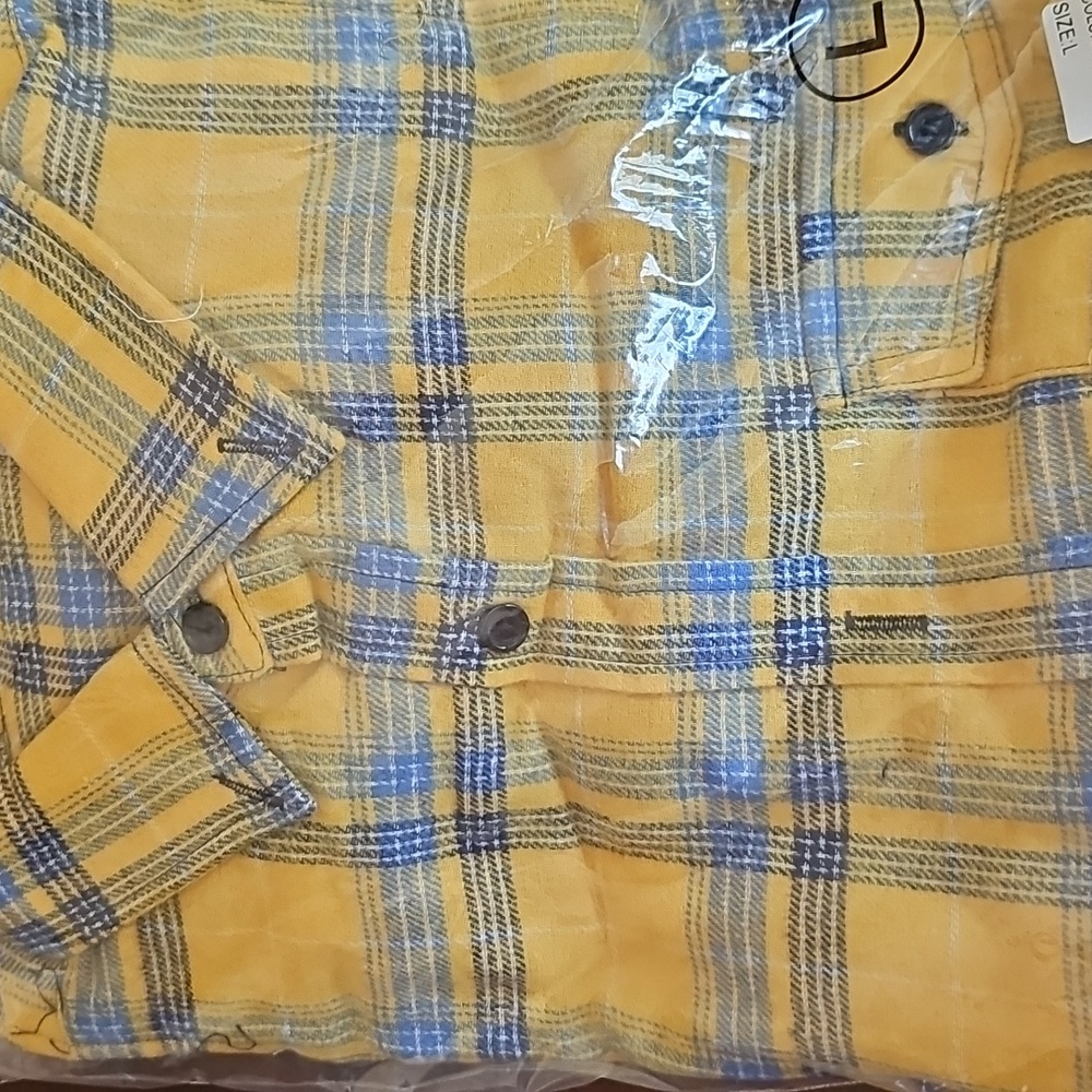New In Package Better Be  Destressed Flannel Multi Sizes - Picture 9 of 10